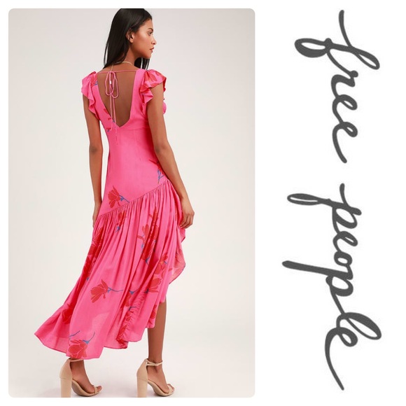 New FP She's A Waterfall Floral-print Maxi Dress - Picture 5 of 8